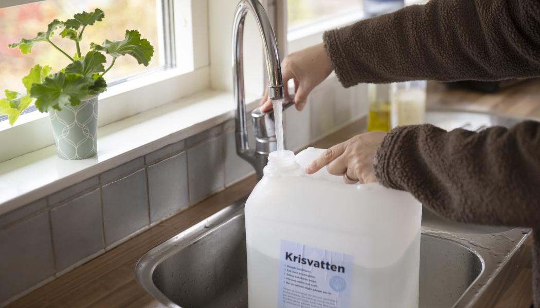 Krisvatten. Foto: Julia Sjöberg