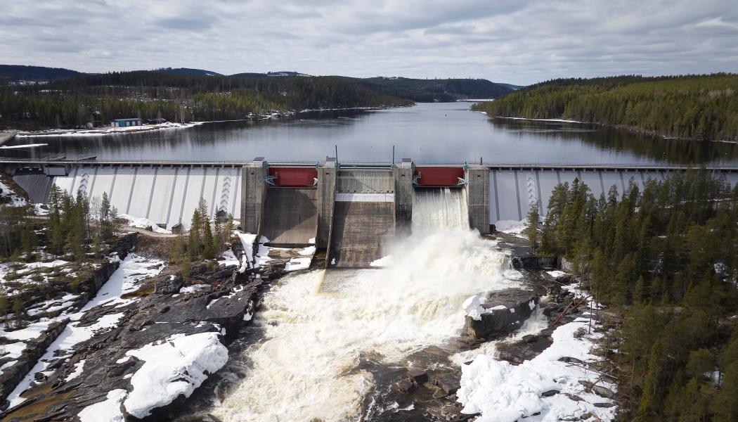 Bålforsens vattenkraftsstation. Foto: Uniper