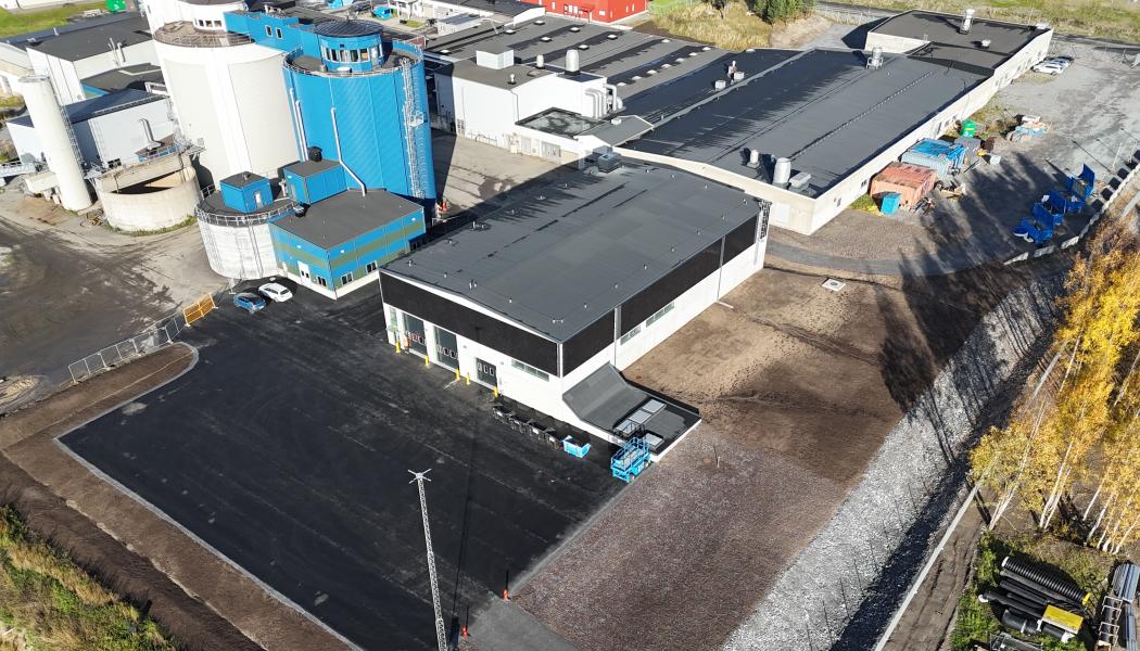 Uddebo reningsverk Foto: Peab