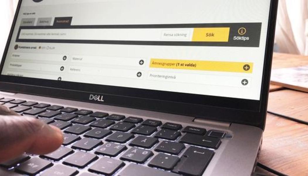 Kemikalieinspektionens PRIO-verktyg Foto: Kemikalieinspektionen