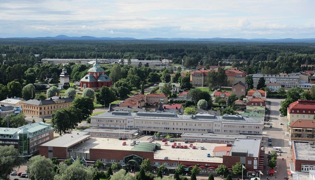 Vy från Oscarsborg, Söderhamn Foto: Annika64/Wikimedia Commons https://commons.wikimedia.org/wiki/File:Vy_fr%C3%A5n_Oscarsborg.jpg