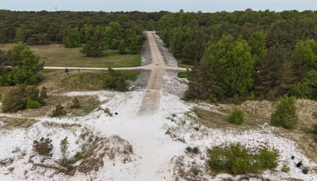 Sweco och Vellinge kommun fortsätter klimatanpassningen av Falsterbonäset med nästa etapp av översvämningsskydd. Bilden visar en av de färdigställda skyddsvallarna. Foto: Vellinge kommun