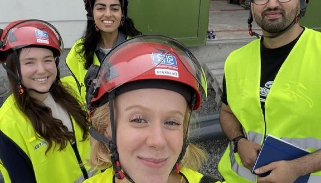 Deltagarna i Vattenindustrin Internship Program 2024. Foto: Vattenindustrin