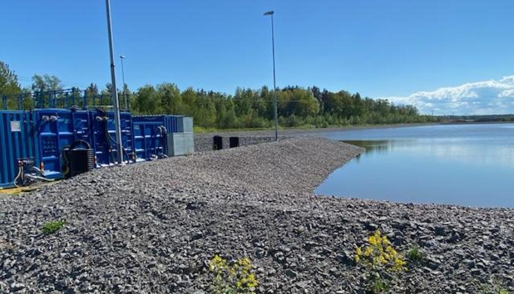 Vattenreningsanläggning. Foto: Försvarsmakten