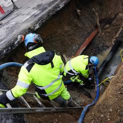 I dag uppskattas förlusterna i NSVA:s dricksvattensystem till cirka 20 procent av den totala vattenproduktionen. Foto: Örebro kommun Emma Nilsson
