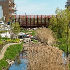 Tre av fyra svenskar oroar sig för exmtremoväder. Foto: White Arkitekter