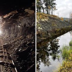 I ett uppdrag för Naturvårdsverket har IVL Svenska Miljöinstitutet genomfört en nationell screening vid fyra gruvområden. Foto: IVL