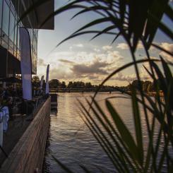 Konferensen kommer att hållas på Karlstad Congress Culture Centres vid Klarälven i centrala Karlstad. Foto: Karlstad Congress Culture Centre