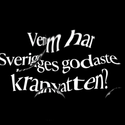 Gott, hållbart och alltid nära till hands! Vi firar den porlande friska drycken vi får ur kranen varje dag genom att utse Sveriges godaste kranvatten i Kranvattentävlingen 2025. Bild: Svenskt Vatten