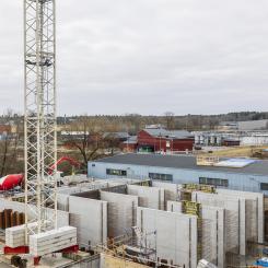 Strängnäs avloppsreningsverk byggs ut och moderniseras för att klara framtida behov och skärpta miljökrav. Foto: SEVAB/Lina Östling