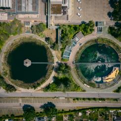 Sanden kommer från Lovö vattenverk och har nu flyttats därifrån till Görvälnverket. Genrebild:  patrick federi/unsplash