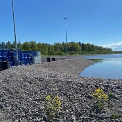 Vattenreningsanläggning. Foto: Försvarsmakten